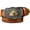 brown, variant on Western Leather Buckle Belts Cowboy Horse Pattern Leather Buckle Belt Floral Engraved Buckle Belt for Men Women