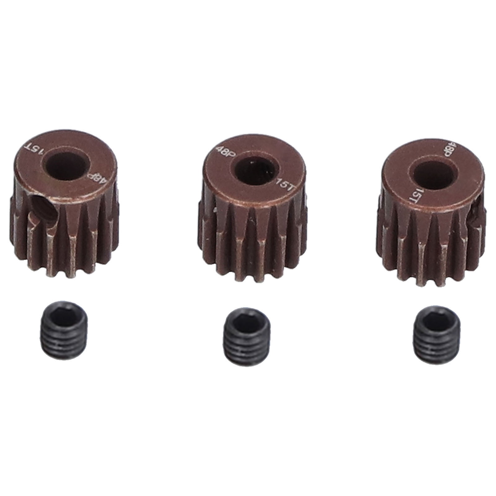 48DP 13T-15T Pinion 3.175mm Motor Gear Set for 1:10 RC Car DIY Accessories 