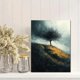 thumbnail image 2 of Qisvanset 12x16 Inch Stormy Lone Tree Canvas Wall Art, Dramatic Moody Scenery Rustic Atmospheric Home Decor, 2 of 8