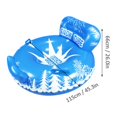 thumbnail image 4 of Nieve De Pvc, Trineo De Nieve Inflable, Tabla De Esquí Al Aire Libre De Invierno, Anillos De Esquí Inflables Con Asa Para Niños Y Adultos Yuarrent OD012602-00, 4 of 6