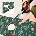 thumbnail image 6 of Yayeee Faucet Mat for Kitchen Sink 14.7" Diatomite Long Splash Guard Pad, Green Christmas Gingerbread, 6 of 7