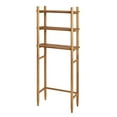 thumbnail image 4 of Better Homes & Gardens Springwood Acacia Wood over-the-Toilet Space Saver Cabinet, 3 Shelves, Honey, 4 of 11