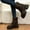 Brown, variant on OKBOP Women's Matte Faux Leather Mid-Calf Moto Boots, Crisscross Buckle Strap Pull-On Round Toe Chunky Lug Sole Platform Boots Boots Sizes 35