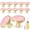 Pink-12 Pack, variant on White 12 Pack Hardware Knobs For Dresser Drawer Cabinet Kitchen Cupboard Door