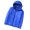 Blue, variant on Men's Winter Hooded Down Jacket Fashion Casual Warm Long Sleeve Zipper Puffer Jacket Coat with Pocket
