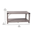 thumbnail image 6 of Gray Wash 2 Tier Coffee Table, 6 of 8