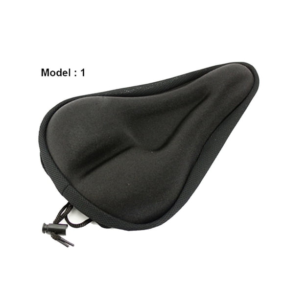 EGNMCR Bike Accessories New Soft Bike Bicycle Cycle Extra Comfort Gel Pad Cushion Cover For Saddle Seat Saddle Seat