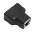 thumbnail image 2 of RJ45 Splitter Adapter 1 to 2 Ways Dual Female Port CAT5/6/7 LAN Net Connect, 2 of 7