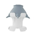 thumbnail image 4 of Pet Milk Bowl Milk Bowl Liftable 5 Nozzles Newborn Puppy Feeder Anti Choking Nursing Station Pet Milk Feeding Device for Doggie Rabbit Gray Hollow Base, 4 of 9