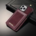 thumbnail image 5 of Allytech Apple iPhone 14 Pro Case, iPhone 14 Pro Wallet Cover, PU Leather RFID Blocking Cards Slots Flip Cover Kickstand Shockproof Protective Wallet Case for Apple iPhone 14 Pro - Winered, 5 of 8