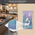 thumbnail image 5 of Yayeee Blank Wall Plate Cover 1-Gang 4.5"x2.7" Home Unused Decorative Outlet, Purple Night Deer, 5 of 7