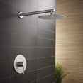 thumbnail image 3 of Kibi Circular Pressure Balanced Single Function Shower System with Rough In Valve, 3 of 3