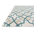 thumbnail image 2 of Loloi Francesca 2'3" x 3'9" Hand Hooked Rug in Ivory and Teal, 2 of 2