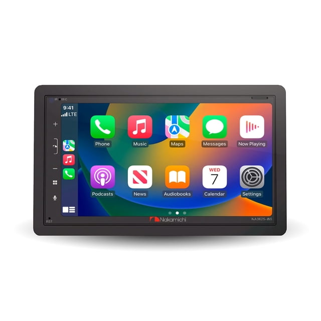 Nakamichi NA3625-W6 Receptor Mechless de 6.8” Compatible con Carplay Inalámbrico y Android Auto