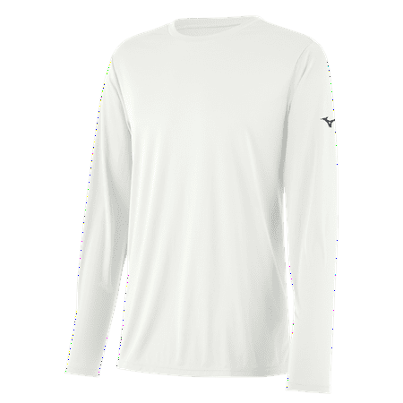 UPC: 0889961546082 | Mizuno Youth Mizuno Nxt Long Sleeve Tee Size Medium White (0000)