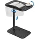 thumbnail image 1 of Mesa para TV HUANUO con Altura Ajustable, Giro de 360° y Inclinación de 90°, 1 of 9
