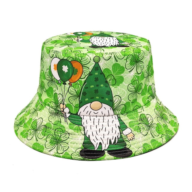 Chapeau Bob pour Extérieur Décontracté Classique Pare-Soleil Réversible Imprimé Floral Idéal pour Fêtes et Festivités