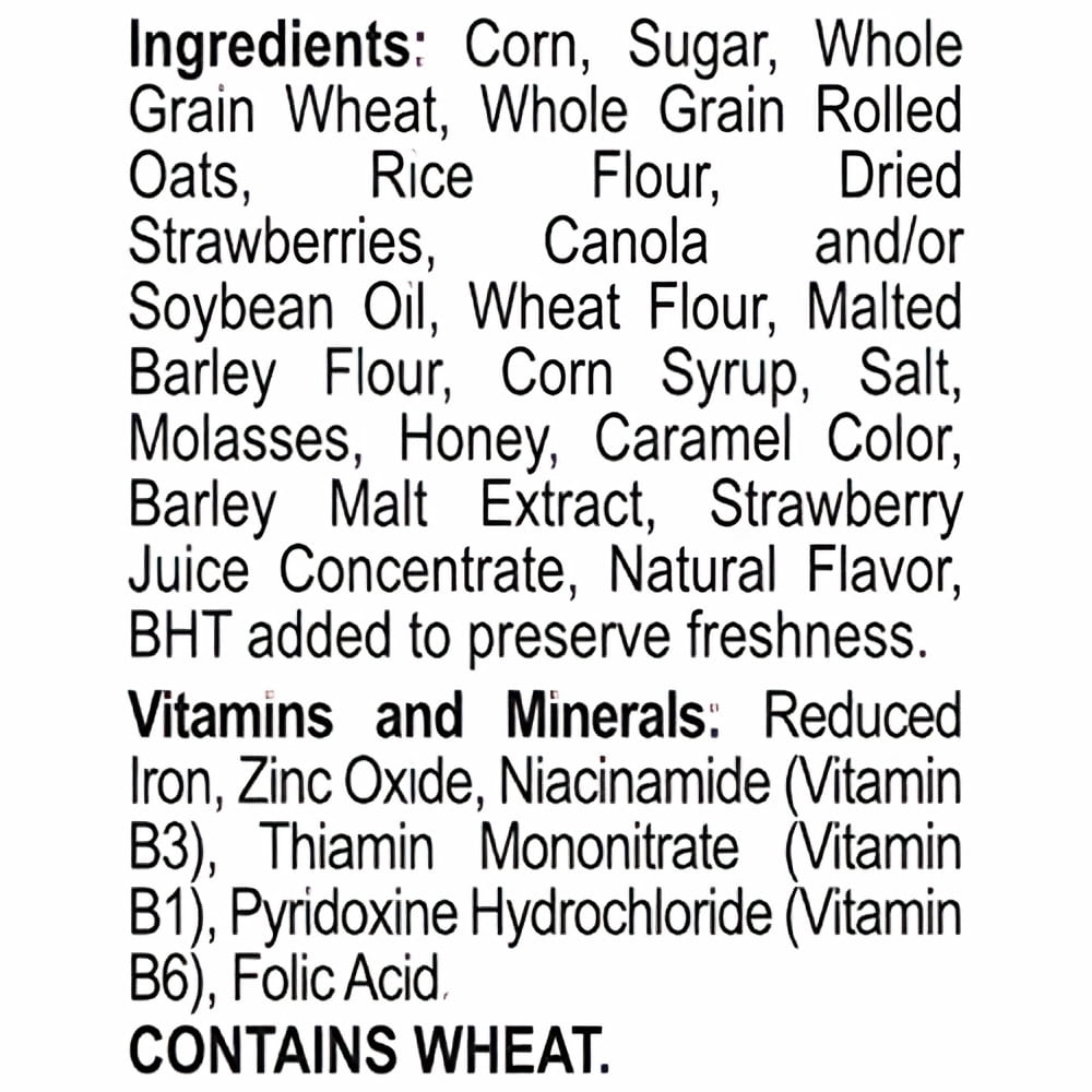 Honey Bunches of Oats Post of with Strawberries Breakfast Cereal (Pack of 5)