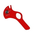 thumbnail image 1 of bedienty Activated Cycling Mask Reusable Mouth Face Mask with Filter Anti-haze Anti-dust Removable Face Cover red, 1 of 6
