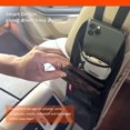 thumbnail image 3 of EZONEDEAL Universal Car Net Pocket Handbag Holder Organizer Seat Side Storage Mesh Net Bag, 3 of 5