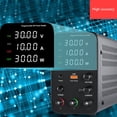 thumbnail image 4 of Fuente De Alimentación Regulada Con Conmutación Ajustable, Fuente De Alimentación CC Variable Con Regulación De Codificador, Carga Rápida USB, Ventilador Inteligente, 4 of 7