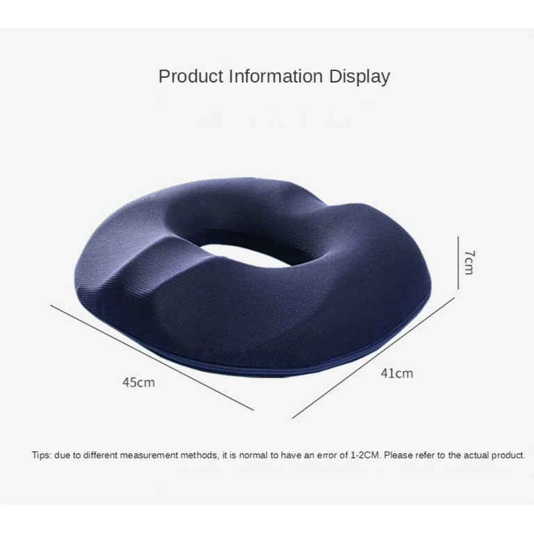 Donut Pillow, Tailbone Pain Relief, Hemorrhoid & Postpartum Cushion for Men  and Women, Helps Ease Discomfort from Tailbone, Hemorrhoids, Pregnancy