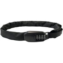 Hiplok Spin Chain Lock, 6mm x 75cm, Black