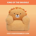 thumbnail image 3 of Silla para Niños Pequeños Delta Children León Cozee Buddy Naranja, 3 of 9