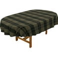 thumbnail image 2 of Oval Tablecloth, Waterproof Oval Plaid Table Cloth 60x84 Inch Machine Washable Fabric Table Cover for Kithchen Dining Decor, 2 of 6