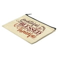thumbnail image 3 of ThisWear Fall Decorations for Home Grateful Blessed Thankful Fall Theme Word Art Makeup Bag, 3 of 3