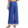 thumbnail image 6 of Jowowha Womens Liturgical Dance Sleeveless Dress Wide Leg Pants 2-piece Performance Outfit Royal Blue M, 6 of 7