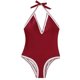 thumbnail image 1 of Nuevo traje de baño de color sólido para mujer Trajes de baño de moda OAVQHLG3B Store  lin121212, 1 of 3