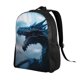 thumbnail image 2 of Easygdp Blue Thunder Storm Dragon Mochila Versátil y Elegante: Comodidad, Almacenaje y Durabilidad para la Universidad, Trabajo, Viajes y Uso Diario, 2 of 8