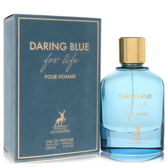 Maison Alhambra Daring Blue For Life par Maison Alhambra Vaporisateur Eau de Parfum 3.4 oz pour Hommes