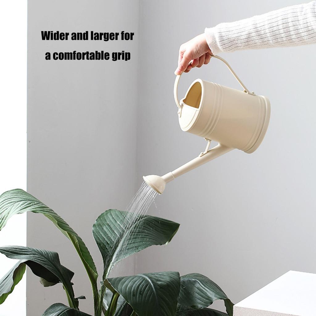 AOOOWER Large 2L Capacity Garden Watering Can With Interchangeable Spout Ergonomic Grip For Potted Plant Hanging Baskets