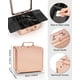thumbnail image 5 of Bolsa de Maquillaje Relavel con Espejo LED Estuche de Viaje Dorado Rosa, 5 of 8