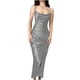 thumbnail image 1 of Vestido de mujer Casual sólido sin mangas Sling cuello cuadrado Jag vestido corto OAVQHLG3B Store  lin121212, 1 of 5