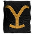 thumbnail image 2 of Yellowstone Blanket, 50"x60" Yellowstone Y Branding Logo Silky Touch Super Soft Throw Blanket, 2 of 6