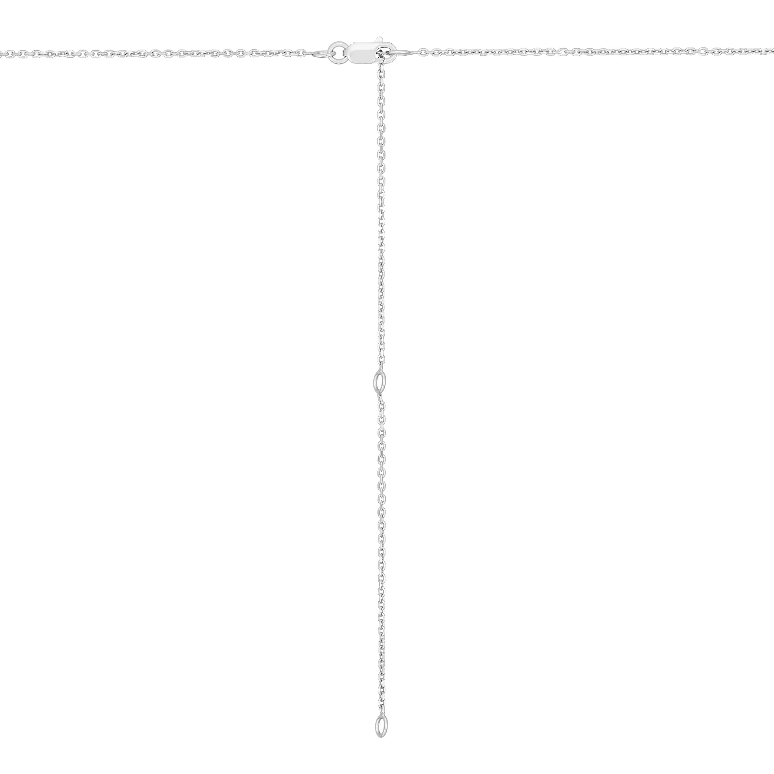 Brilliance Fine Jewelry Oval Simulated Aquamarine Necklace i