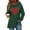 Army Green, variant on Oplxuo Women Hoodies Cute Heart Printed Long Sleeve Hooded Sweatshirt Casual Travel Outfits with Pocket