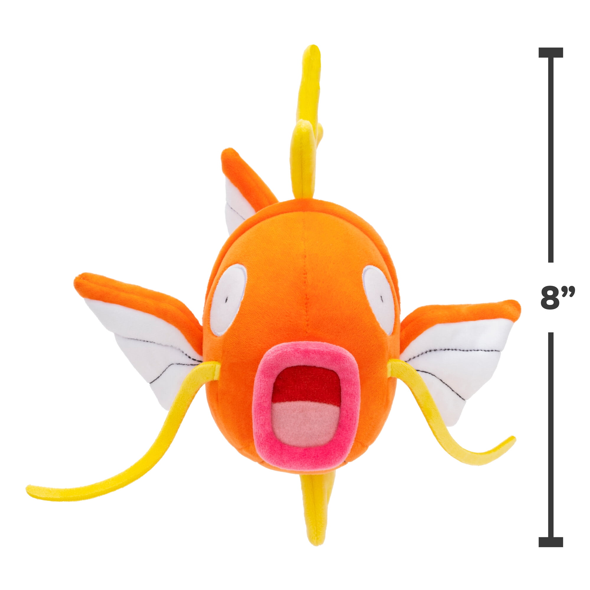 Pokemon Magikarp Plush 8" Soft & Detailed - Plush Toy (Selections Vary)