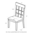 thumbnail image 4 of Furinno Ensemble de Chaises de Salle à Manger Helena (2 Ensembles de Chaises), 4 of 5