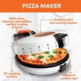 thumbnail image 2 of MasterChef Machine à Pizza Électrique 12 Pouces - Cuisiner Calzones, Quesadillas et Biscuits Maison! - Contrôle de Température Réglable pour Croûte Croquante - Excellent Cadeau pour les Cuisiniers, 2 of 4