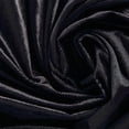 thumbnail image 4 of BalsaCircle 90" x 132" Black Rectangular Premium Velvet Tablecloth Table Linens, 4 of 8