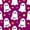 Magenta White, variant on Feelyou Cartoon Ghost Boo Twin Sheets, Cute Polka Dot Bedding, Pink White, 3 Pieces, 1 Flat Sheet, 1 Fitted Sheet and 1 Pillowcase