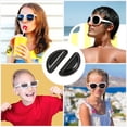 thumbnail image 6 of Eyeglass Nose Pads, Casewin Soft Silicone Adhesive Glasses Nose Pad, Anti-Slip Heighten Air Chamber Nose Pads for Full Plastic Frames, 20 Pairs (Black), 6 of 8