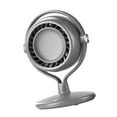 thumbnail image 2 of Ventilador de escritorio silencioso con ajuste de 3 velocidades, circulador de aire, ventilador de escritorio multiusos escritorio gris, 2 of 9
