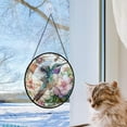 thumbnail image 4 of Customized Hummingbird Stained Glass, Hummingbird Suncatchers, Hummingbird Window Hangings, Stained Glass for Home Décor ALVQhP, 4 of 5