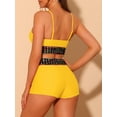 thumbnail image 3 of DARING DIVA 2 Pieces Contrast Color Bikini Sets Scoop Suit
 S Yellow, 3 of 6