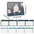 Ikohbadg 2025 Wall Calendar with Beautiful Images, Monthly Desktop